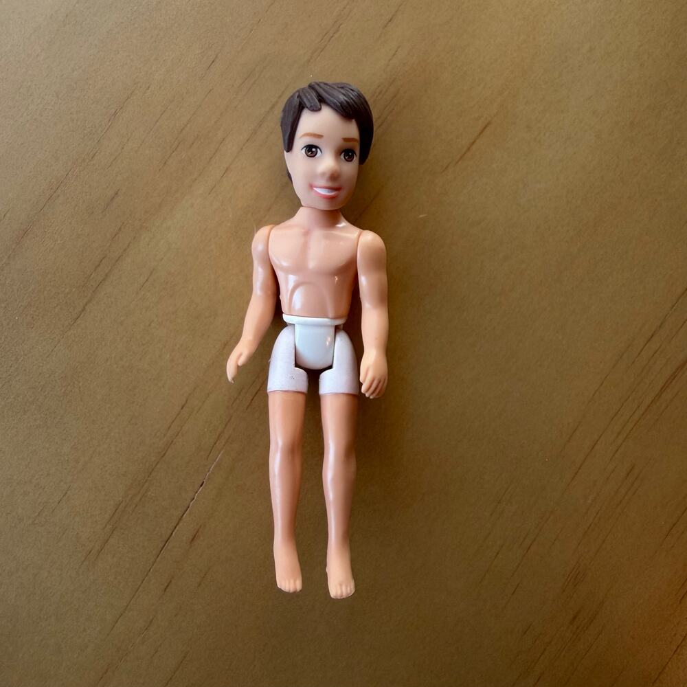 Mattel Polly Pocket Poolin' around Todd Figurine Replacement